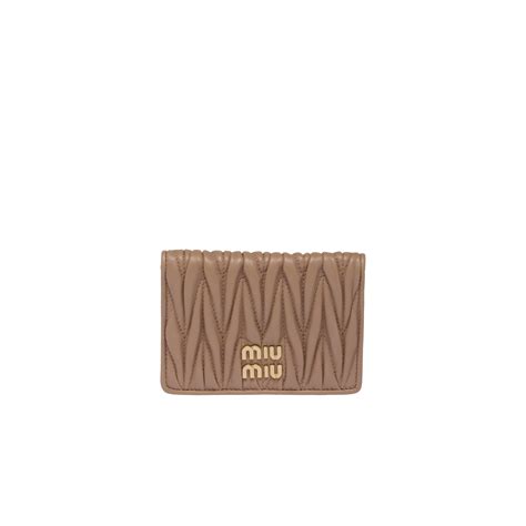 miu miu cherry card holder|Women's Leather cardholder .